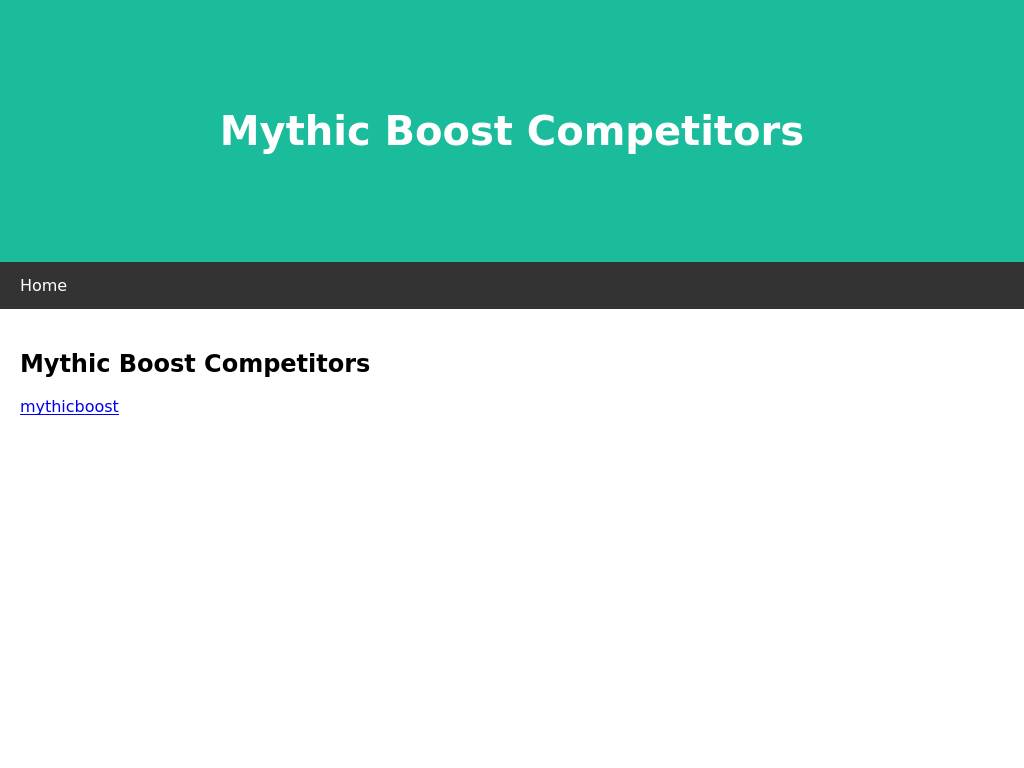 Mythicboostcompetitors.blogspot.com